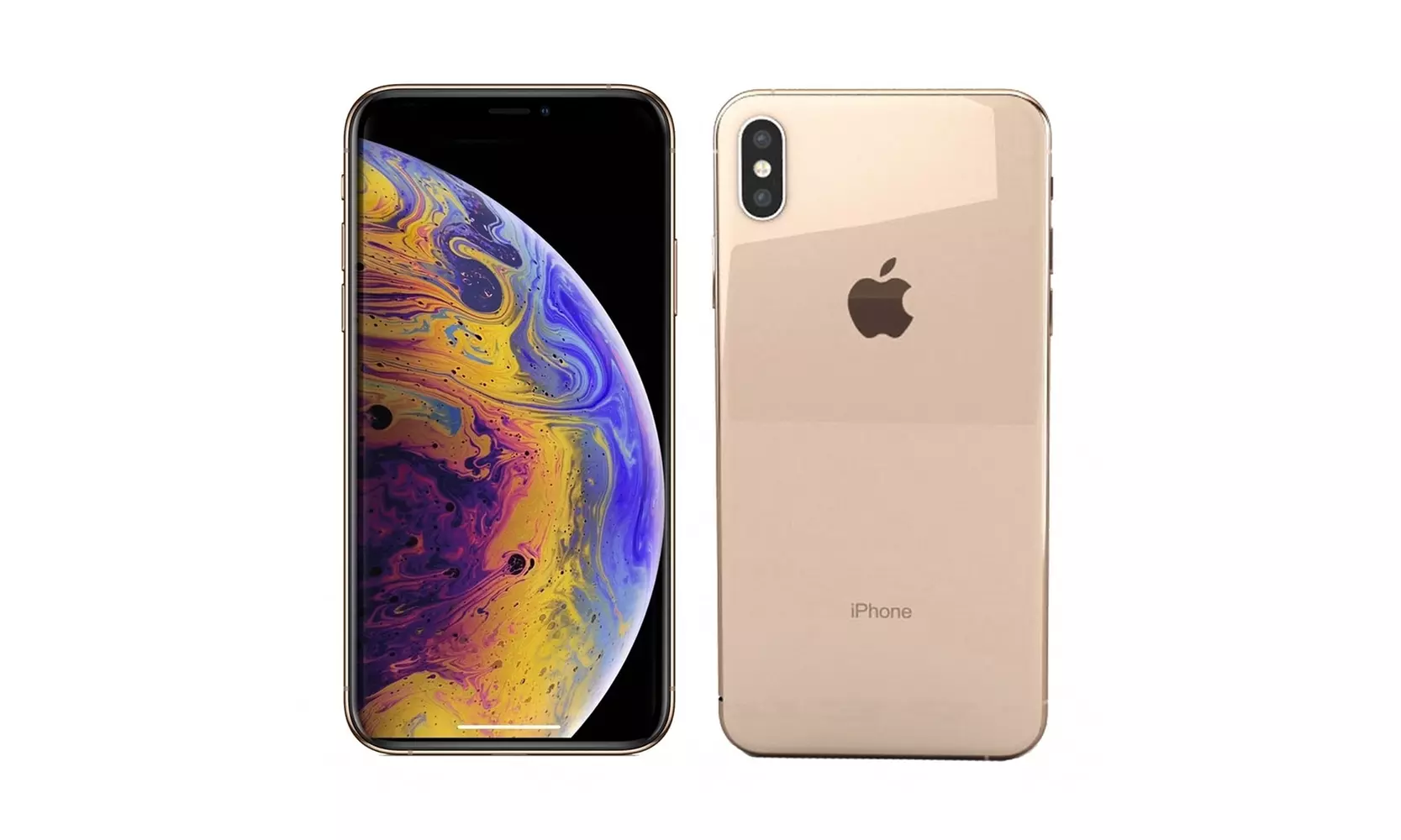 Apple iPhone XS 256GB 5.8" FullyUnlocked,Gold (A Grade) - Primary Image