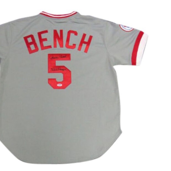 johnny bench jersey