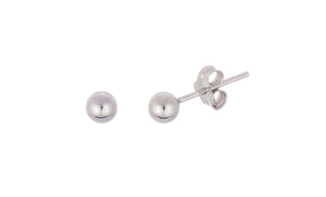 Sterling Silver Ball Post Earring