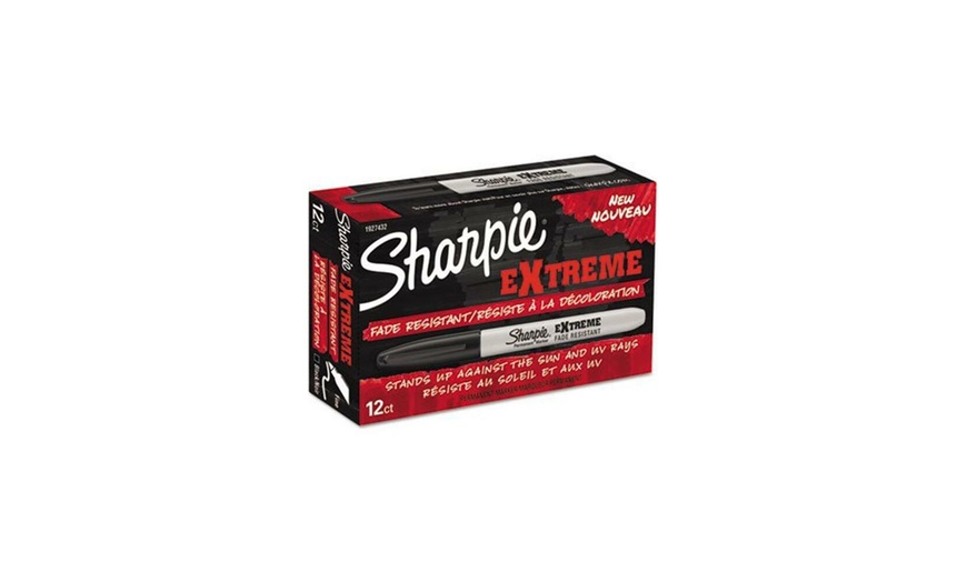 Image 1: Sanford Ink 1927432 Extreme Marker, Black