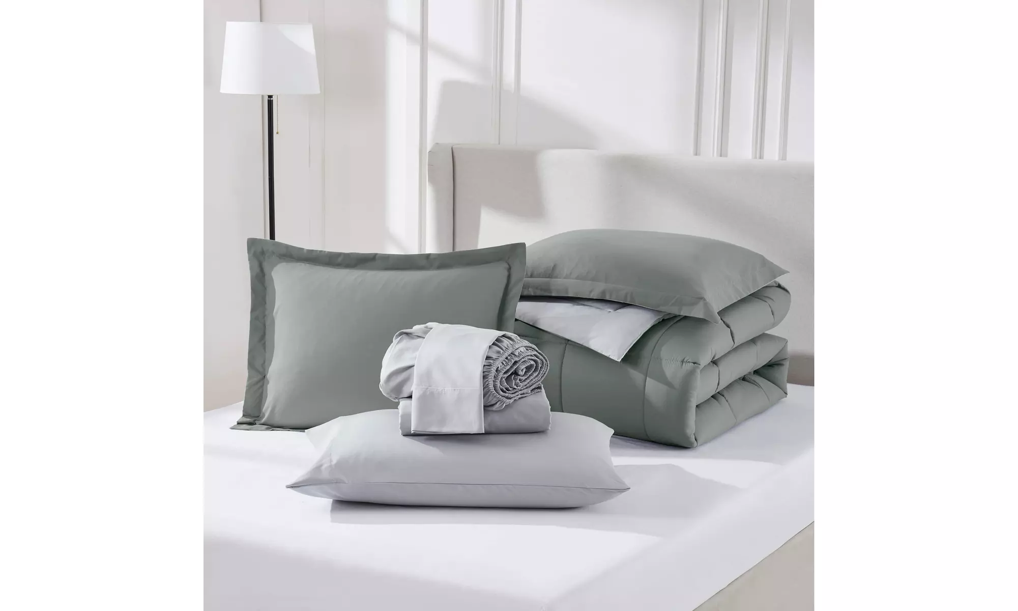 Nestl 7 Piece Reversible Bed in a Bag  
