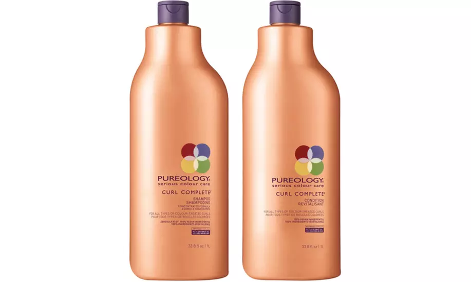 Pureology Curl Complete Shampoo and Conditioner Duo (8.5 or 33.8 Oz) - Second Medium