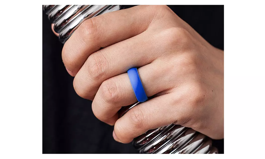 Men's 7 Pack Silicone Rubber Wedding Ring Band Set