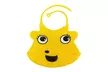 Silicone Baby Feeding Bib with Crumb Catcher Pocket - Second Medium