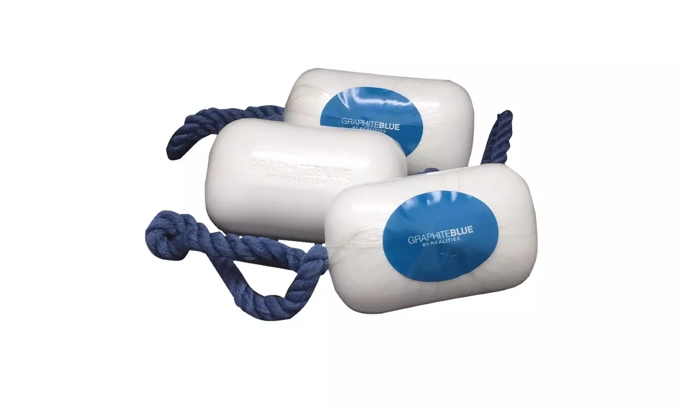 Realities Graphiteblue Soap On A Roap 5.3 oz / 150 g Set Of 3 Unisex - Primary Image