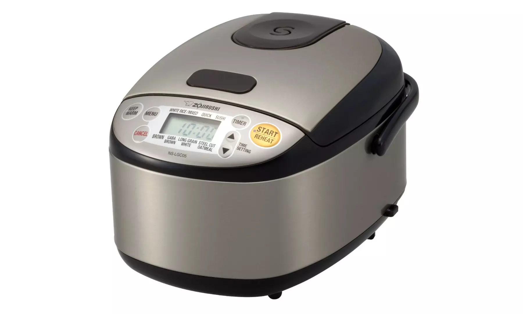 Zojirushi NS-LGC05 Rice Cooker, Free Cookbook, Measuring Cup & Mitt  - Primary Image
