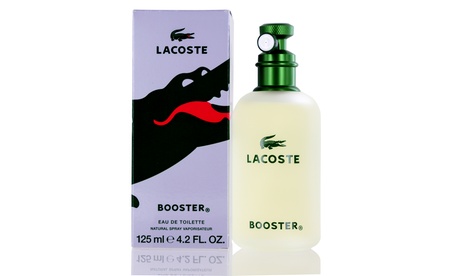 Booster For Men By Lacoste Eau De Toilette Spray 4.2 Oz Men Spray Citrus 4.2 Oz Eau De Toilette