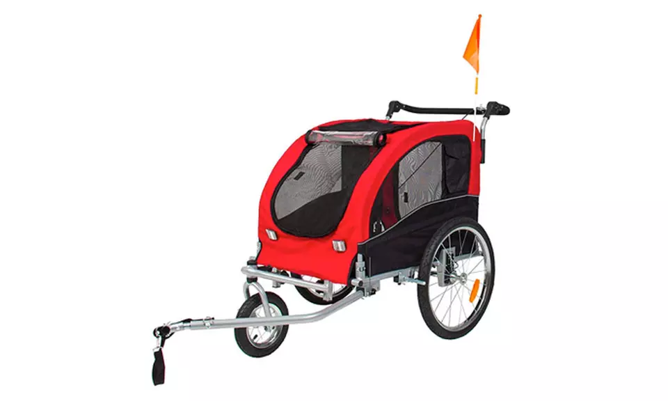 2-in-1 Pet Stroller and Trailer - Second Medium