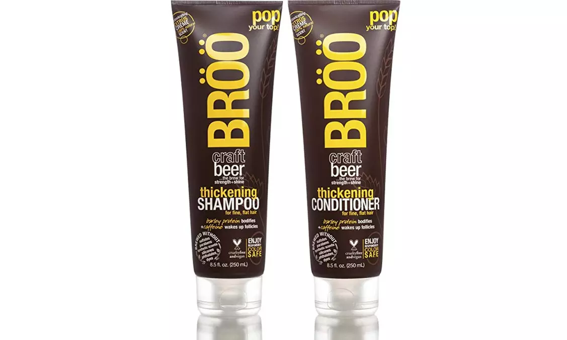 BROO Craft Beer Thickening Shampoo and Conditioner  - Primary Image