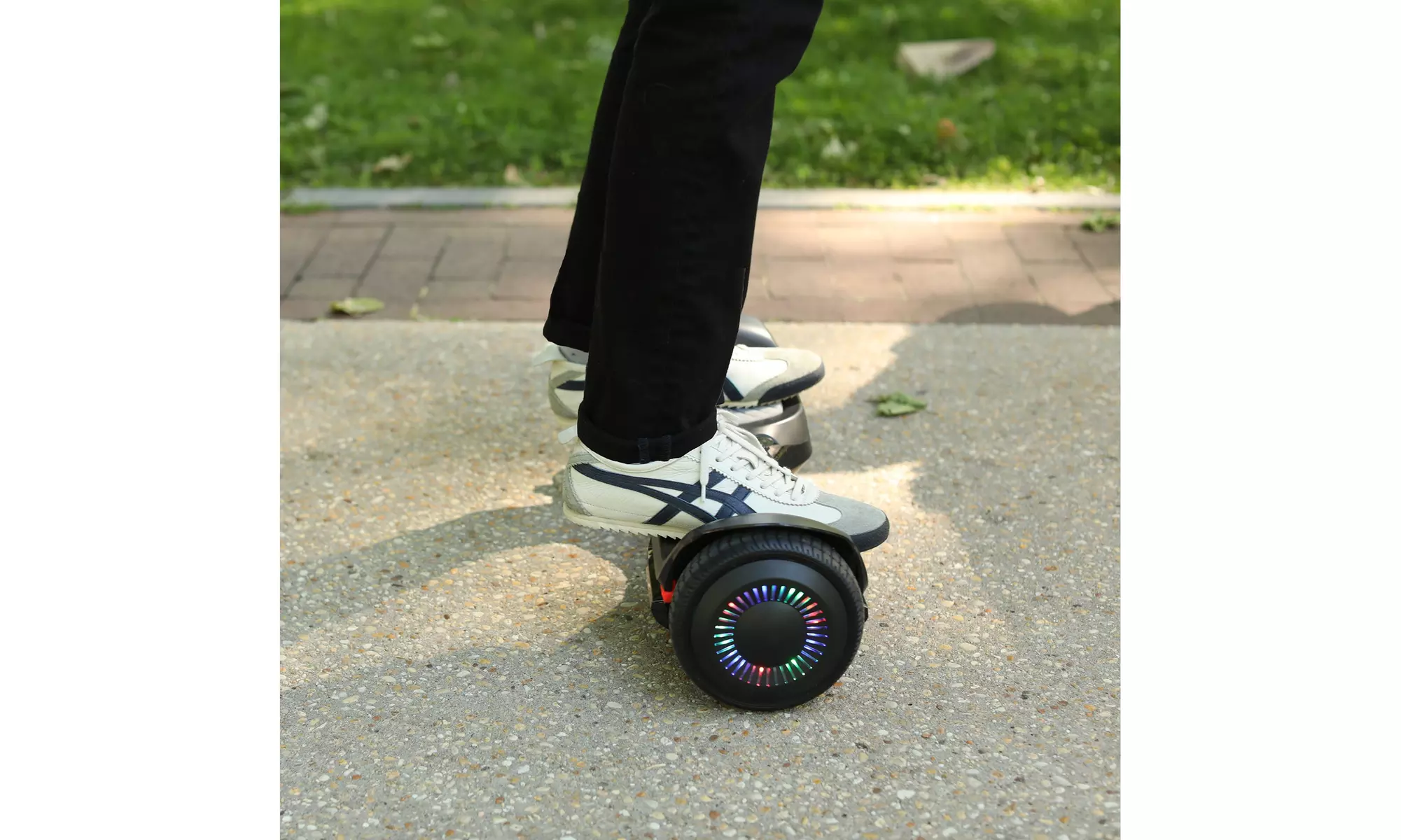 Voyager Hover Glow Hoverboard with Color Changing Wheels and Footpad - Second Medium