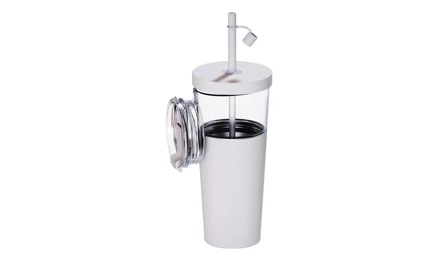 Asobu Marina 2-in-1 Spill-Proof Straw Tumbler with Detachable Coffee Mug