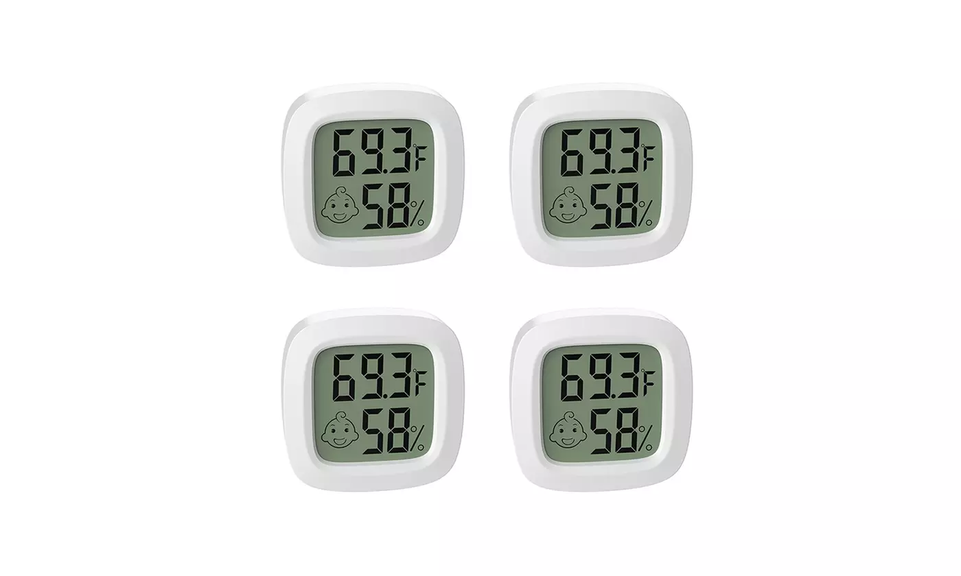 Humidity Sensor Indoor Thermometer Meter Temperature Monitor with LCD Display