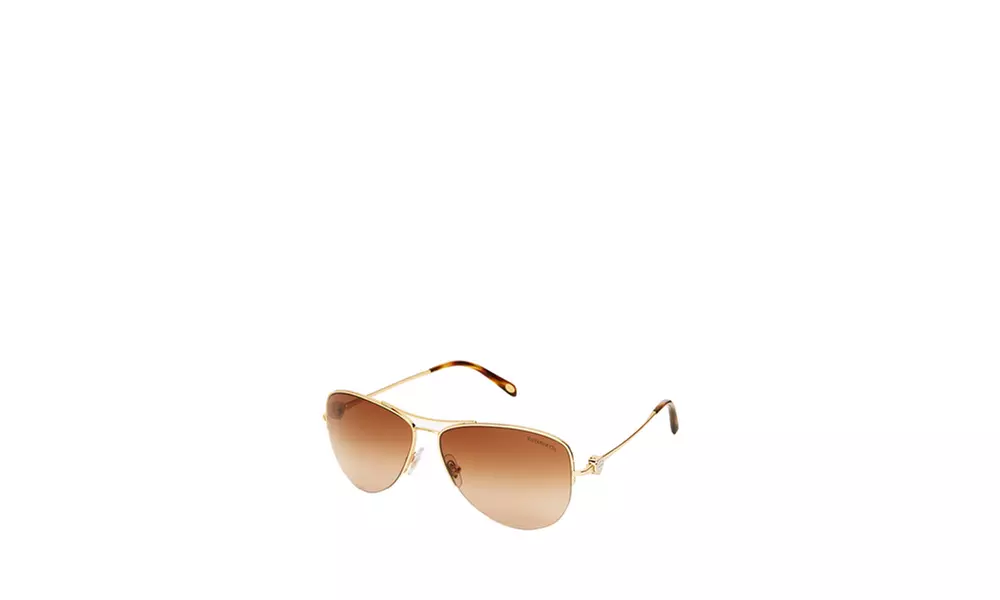 TIFFANY  CO. 57mm Heart Aviator Sunglasses - Primary Image