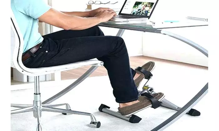 Under Desk Elliptical Bike Folding Cycle Pedal Exerciser - Primary Image