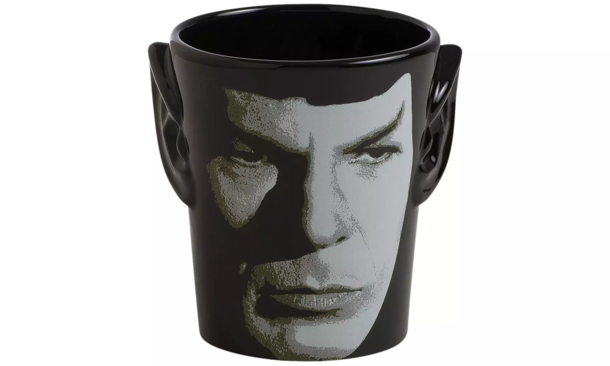 Star Trek Spock 3D Ears Shaped Ceramic Soup Coffee Mug Cup, 20 Ounce - Primary Image