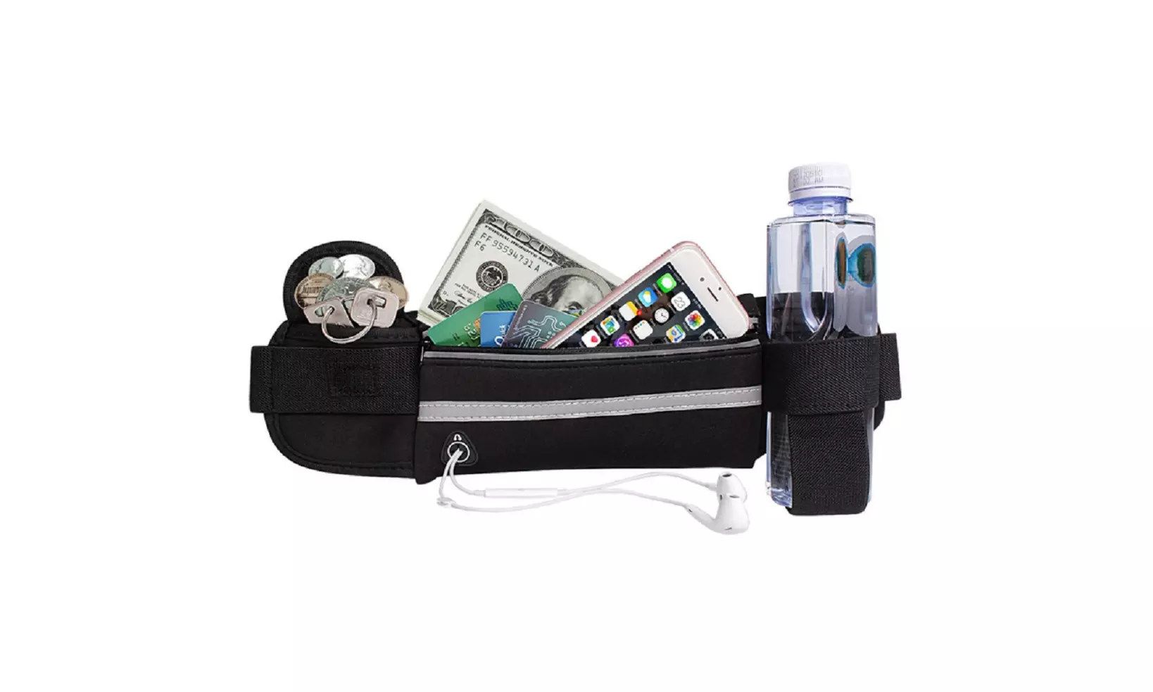 Running Bum Bag Fanny Pack Travel Waist Money Belt Zip Hiking Pouch Wallet