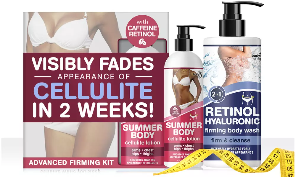 Body Siren Advanced Firming Anti-Cellulite Body Wash and Lotion Kit (2-Piece) - Primary Image