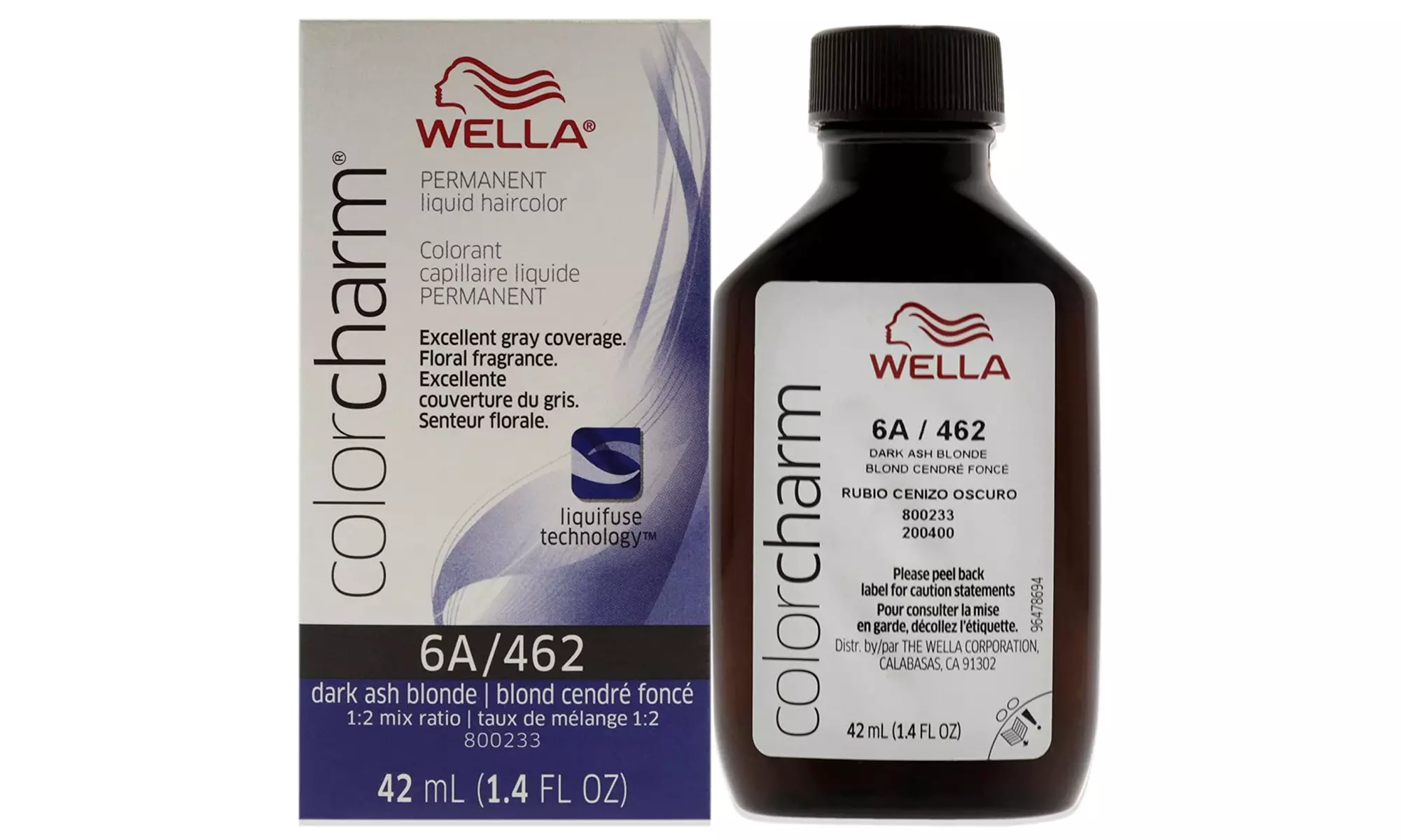 Wella Color Charm Permanent Liquid Hair Color for Gray - Primary Image