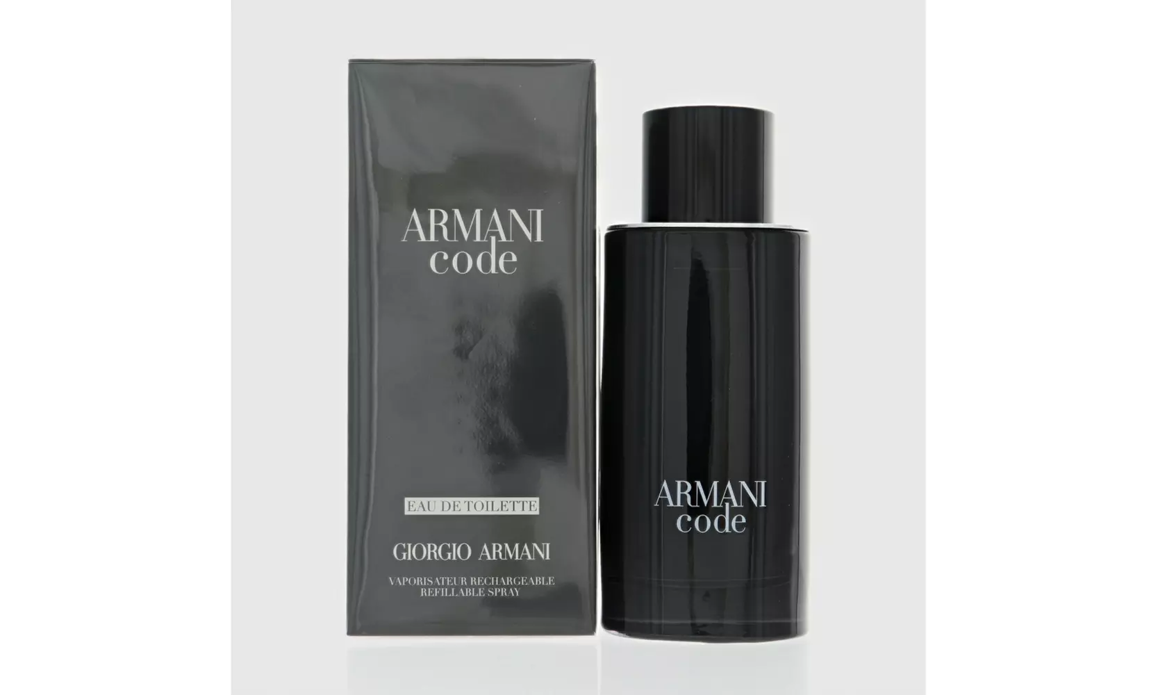 Armani Code by Giorgio Armani 4.2 oz Eau De Toilette Refillable Spray New In Box - Primary Image