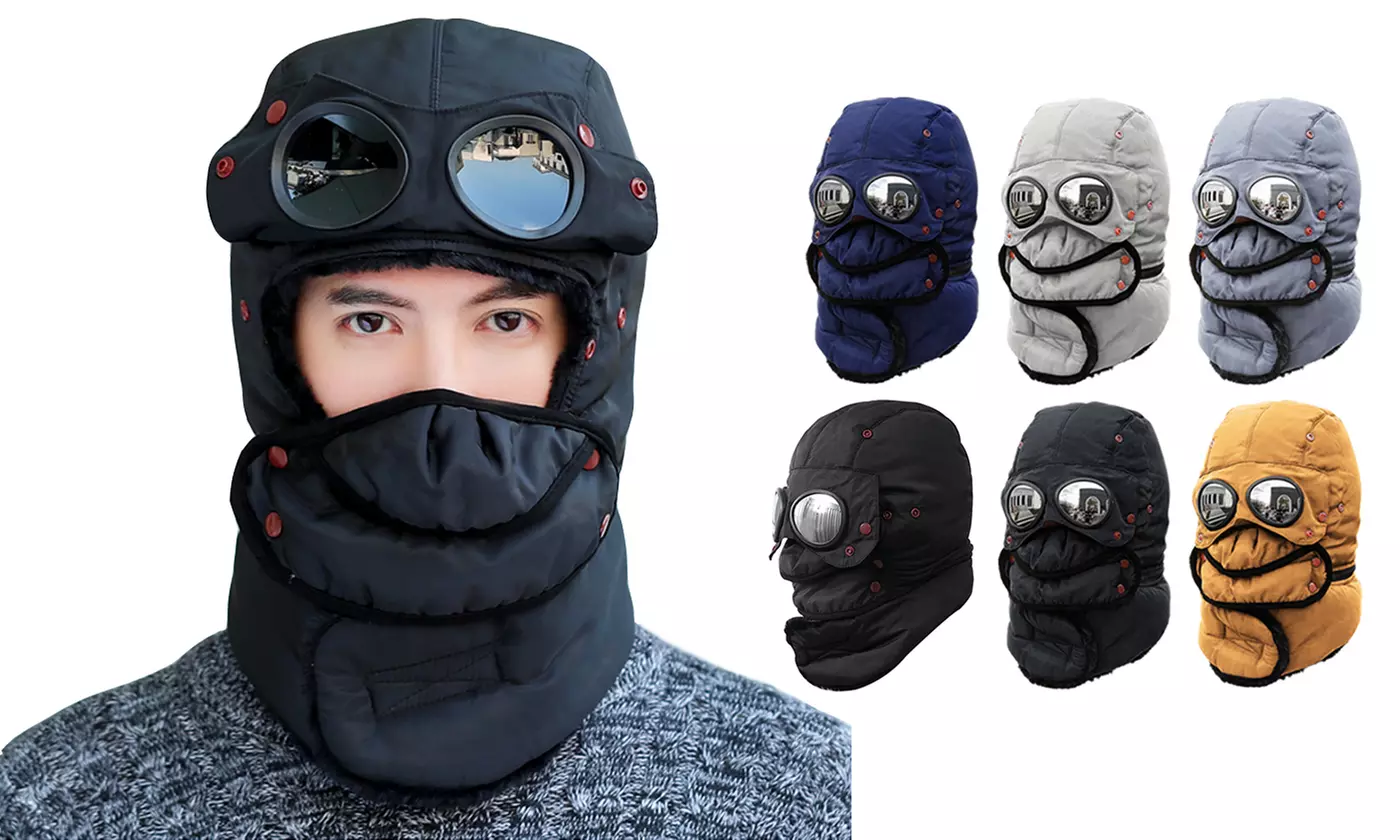 Goggles Mask Ski Full Face Breathable Cap Winter Thermal Hats - Primary Image