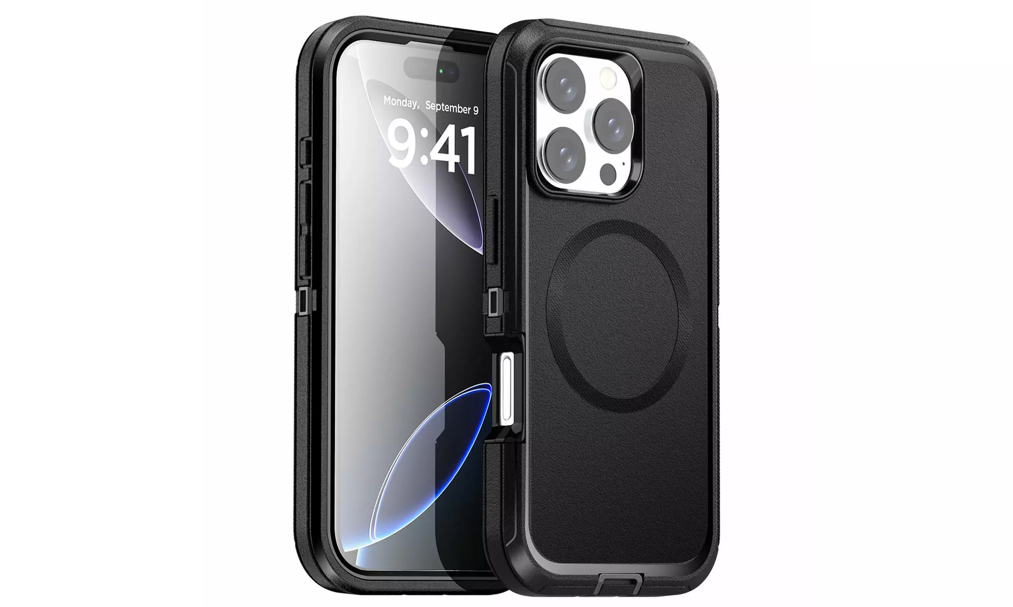 AICASE Magnetic Case for iPhone 16 Pro/16 Plus Shockproof HeavyDuty 3layer Cover