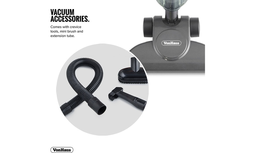 vonhaus stick vacuum cleaner 600w