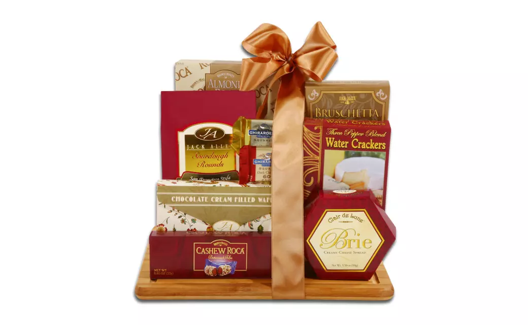 Burgundy and Gold Cutting Board - Primary Image