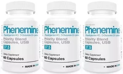 Natural Phenemine 3CT Rapid Fast Weight Loss Strong Best Diet Pills  - Primary Image