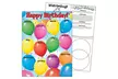 Trend Enterprises T-38002BN 17 x 22 in. 6 Piece Happy Birthday Learning Chart - Second Medium