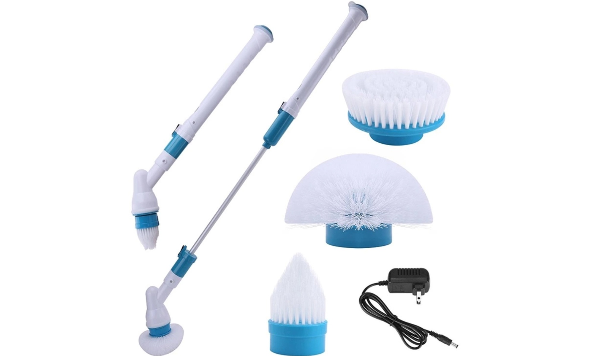 Hurricane  Spin Scrubber Rechargeable Cordless Spin Brush with 3 Spin Brushes 