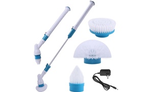 Hurricane Spin Scrubber Rechargeable Cordless Spin Brush with 3 Spin Brushes 