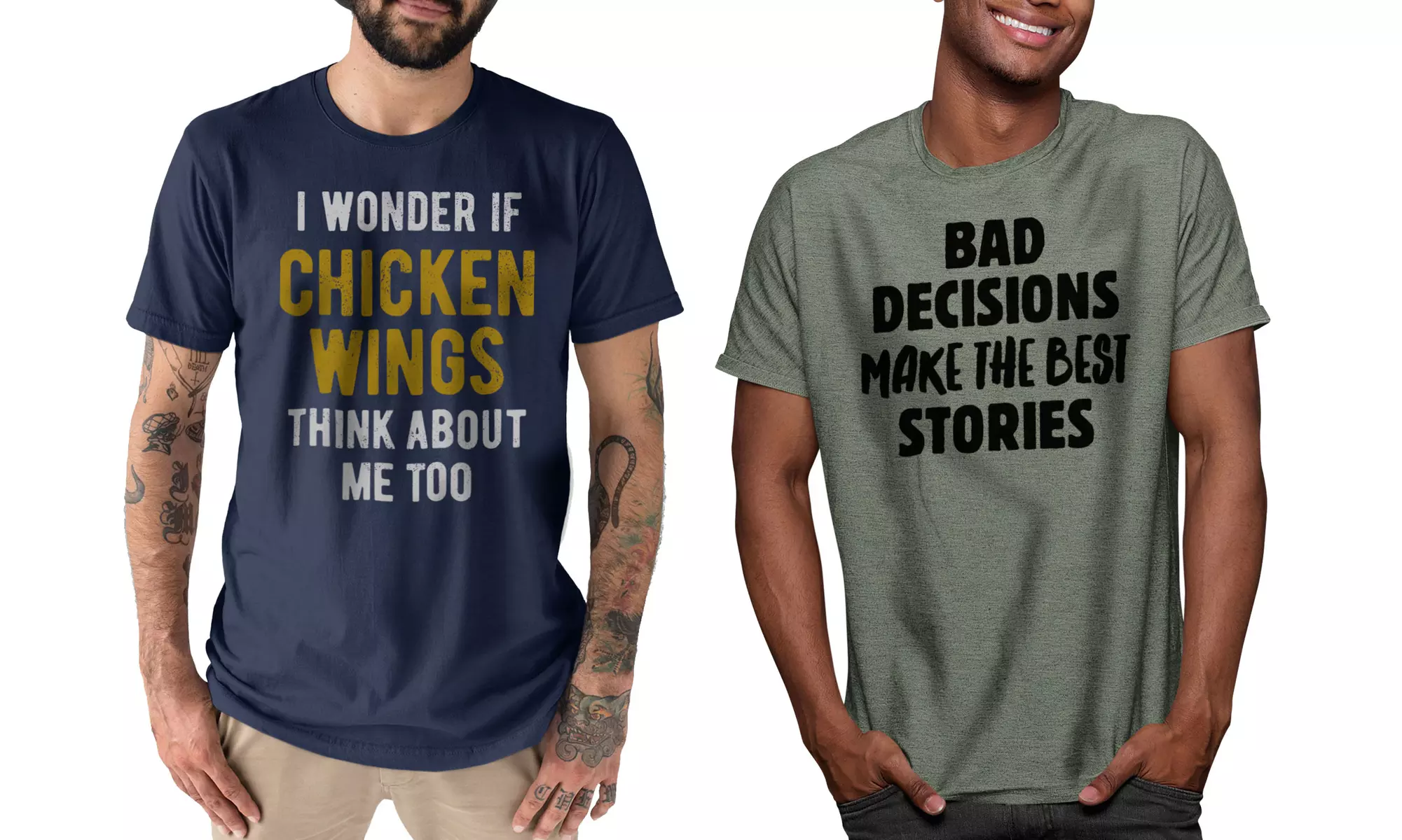 Instant Message: Boys Will Be Boys Men's Short Sleeve Tees - Primary Image