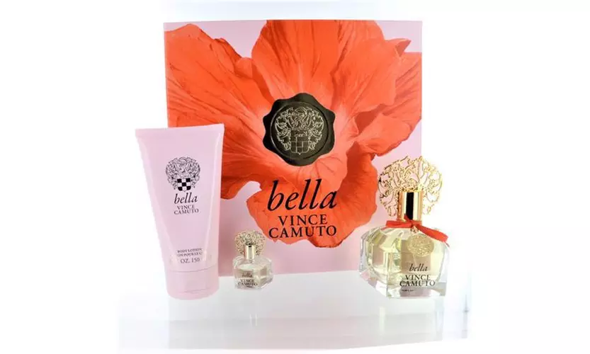 VINCE CAMUTO BELLA by Vince Camuto 3 PIECE GIFT SET - 3.4 OZ EAU DE PARFUM SPRAY - Primary Image