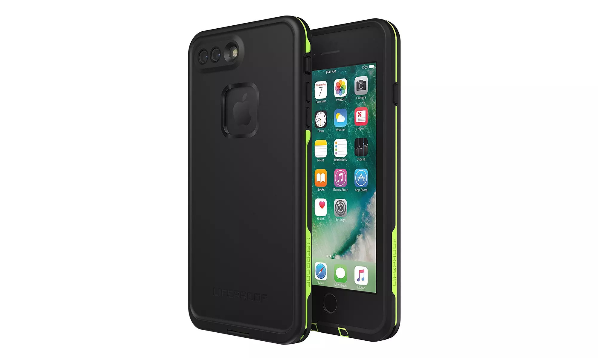 SNJ iPhone 8 Plus Night Lite Lifeproof Fre Series Waterproof Case - Primary Image