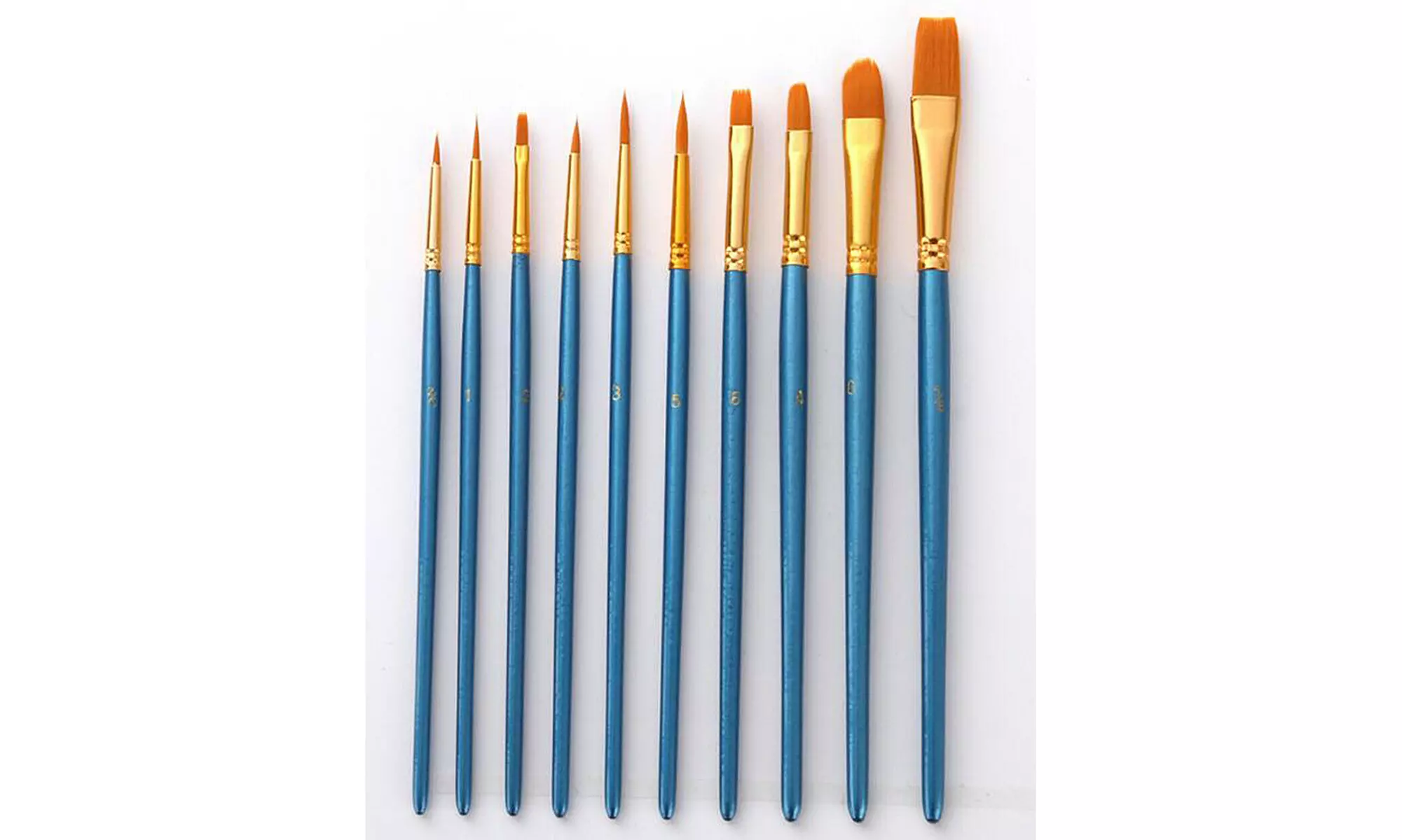 36 Color Fundamental Watercolor Pan Artist Set and/or 10 Paint Brushes