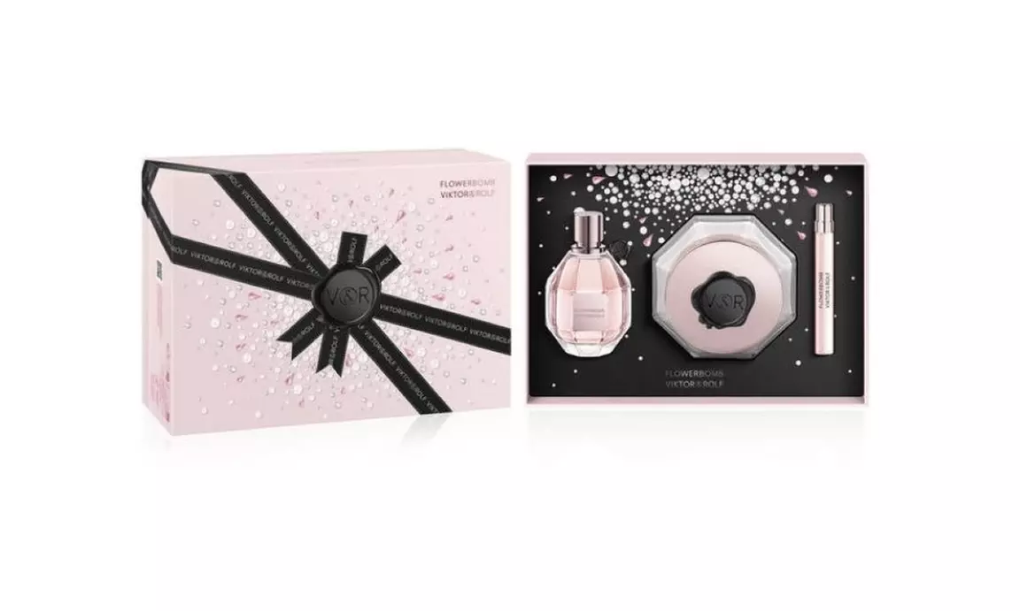 Viktor & Rolf Flowerbomb 3 Piece Eau de Parfum Gift Set for Women
