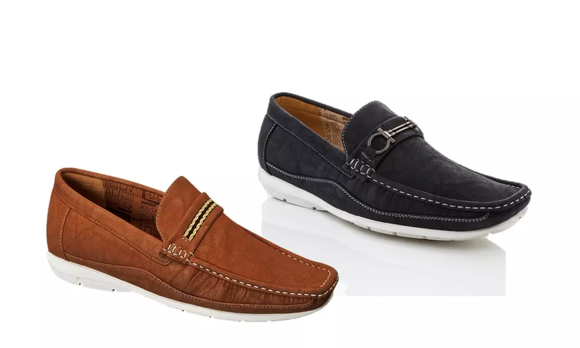 Franco Vanucci Men's Medium Width Casual Loafers Multiple Styles - Primary Image