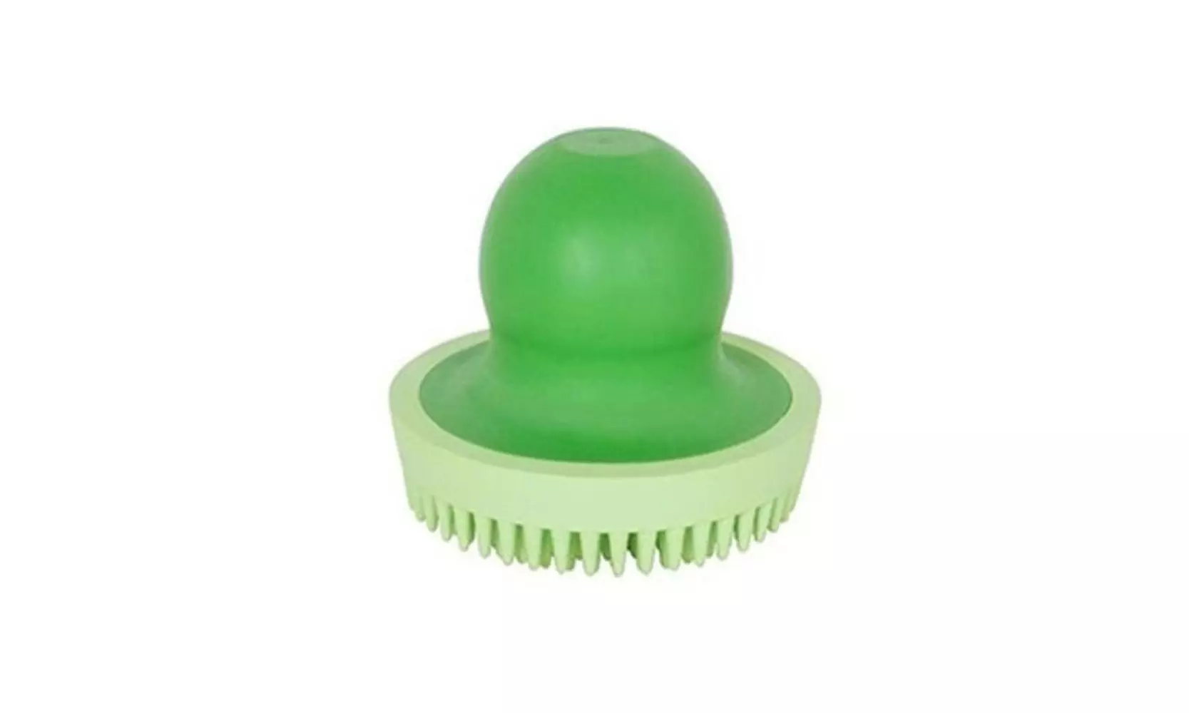 New Exclusive Pet Dog Puppy Soap Dispensing Bath Massage Brush - Second Medium