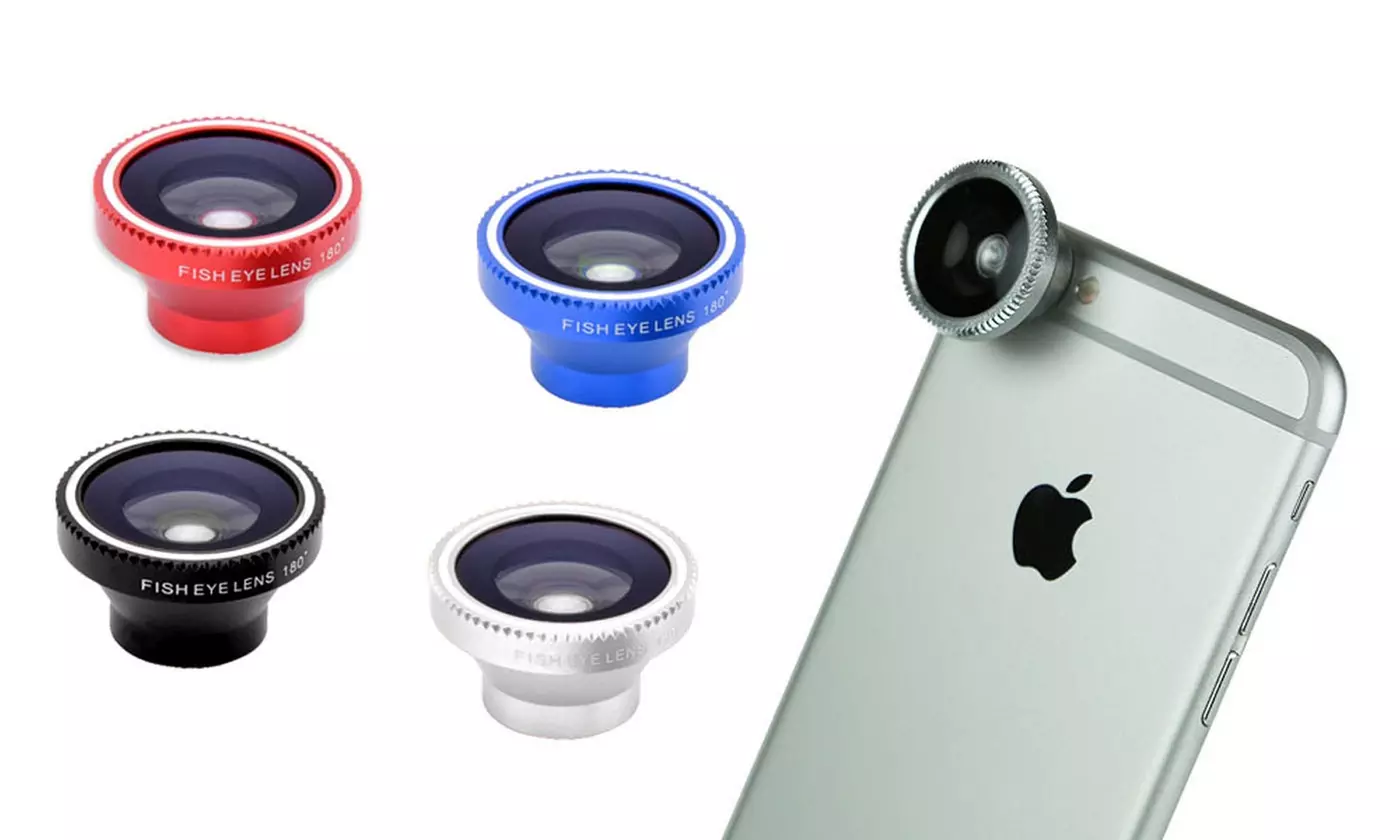 iMounTEK Universal Smartphone Lens Kit with Canvas Bag (14-Piece)