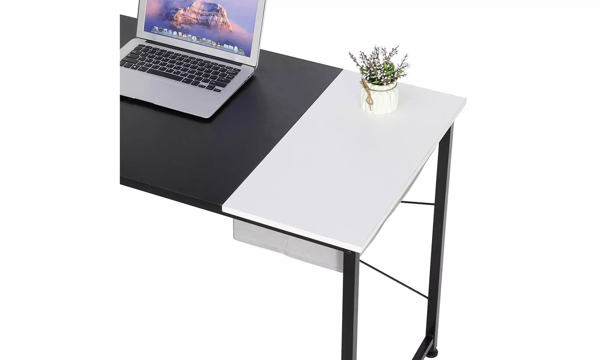 ZENY Computer Desk 47 inch  Modern Simple Desk with Drawer - Second Medium