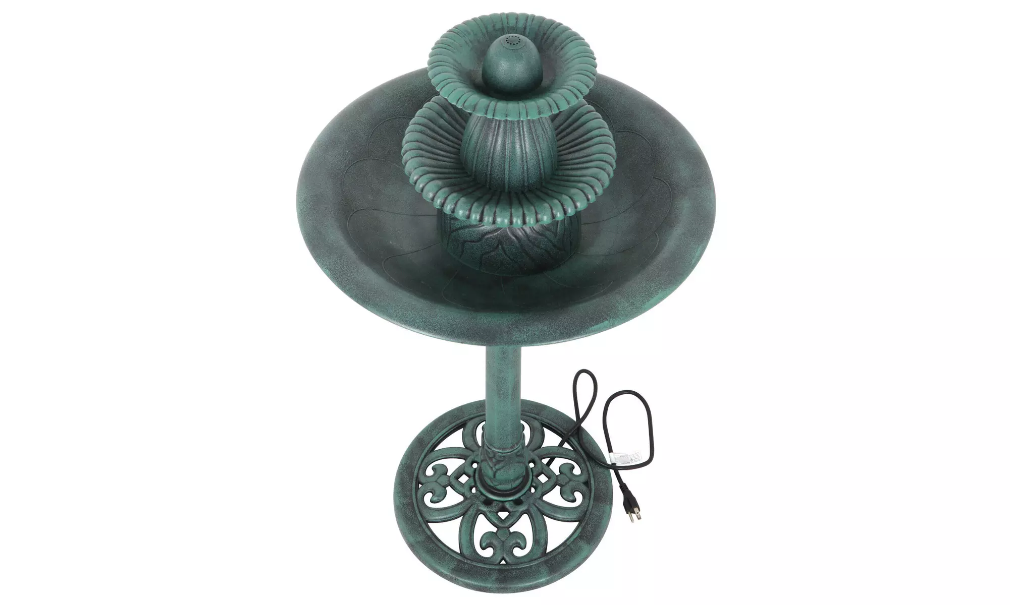 3 Tier Pedestal Fountain Bird Bath W/ Pump Water Patio Decor Garden Outdoor - Primary Image
