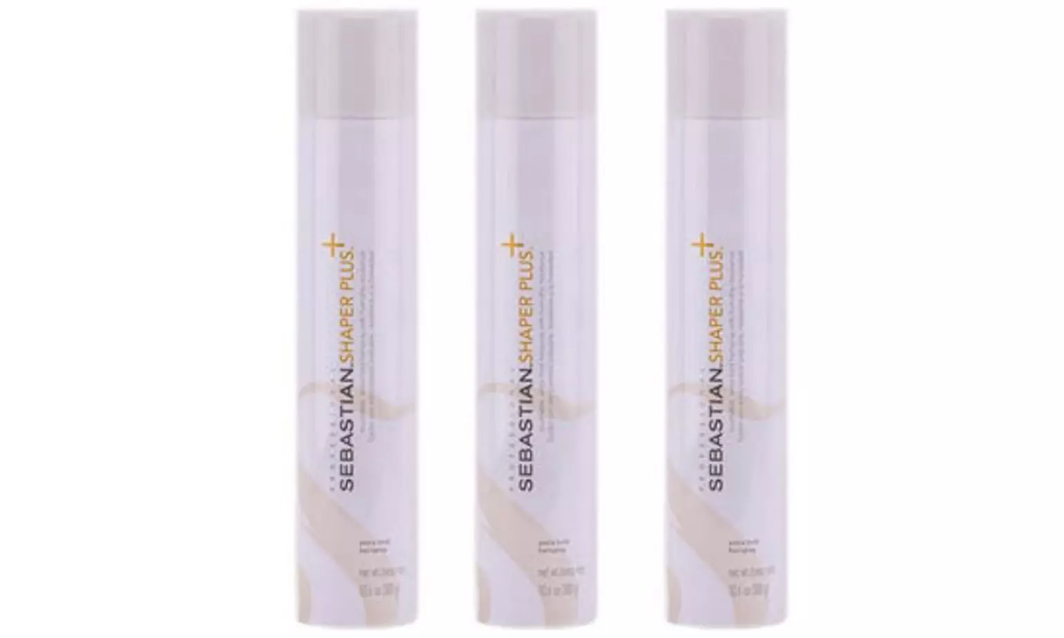 3 Pack Sebastian Shaper Plus Extra Hold Hairspray 10.6 Oz, Brand New - Primary Image