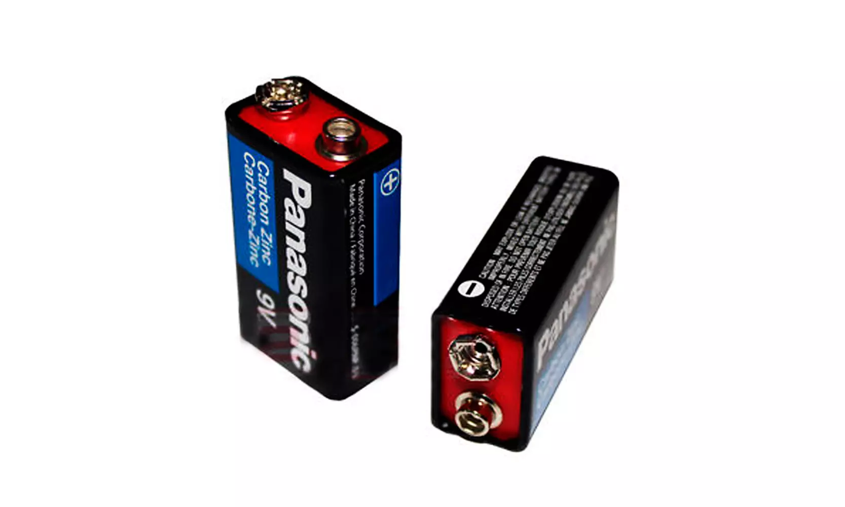 12-Pack Panasonic 9V Super Heavy Duty Batteries - 12 x 9V Batteries
