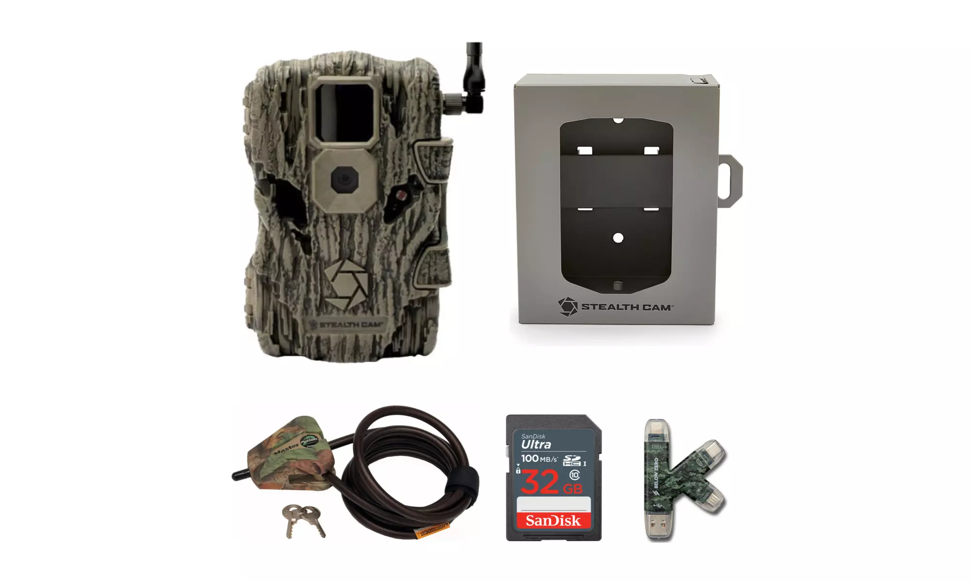 Stealth Cam Fusion X 26MP Trail Camera (ATandT) Super Security Bundle - Primary Image