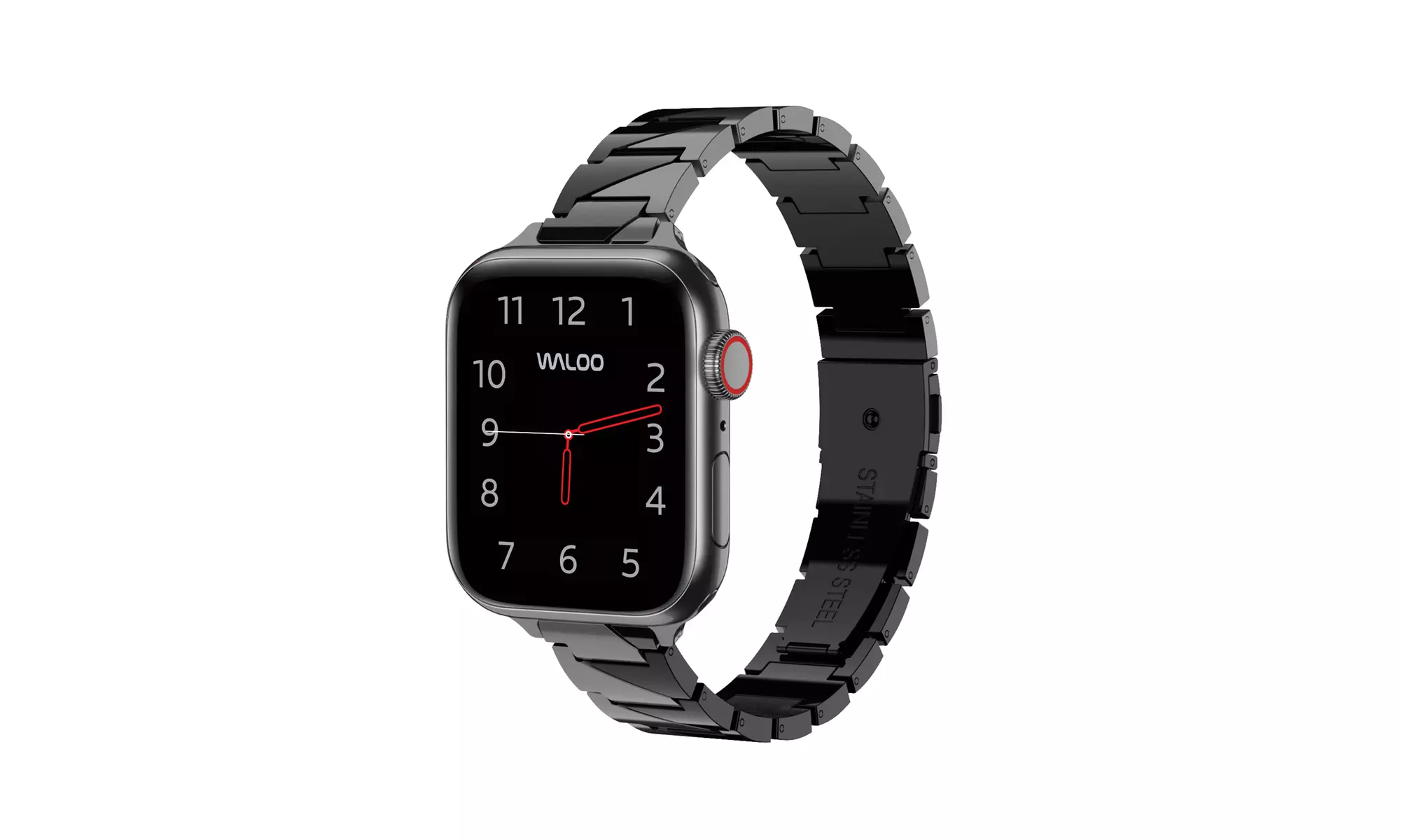 Waloo Leather & Metal Replacement Bands for Apple Watch - All Series