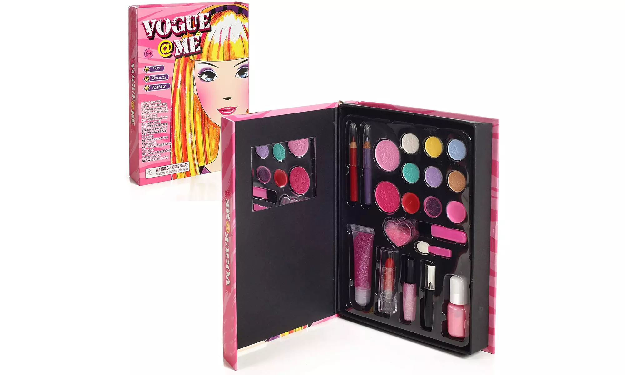 Lil Me Kids Fun, Beauty, Fashion Washable Makeup Set - Primary Image