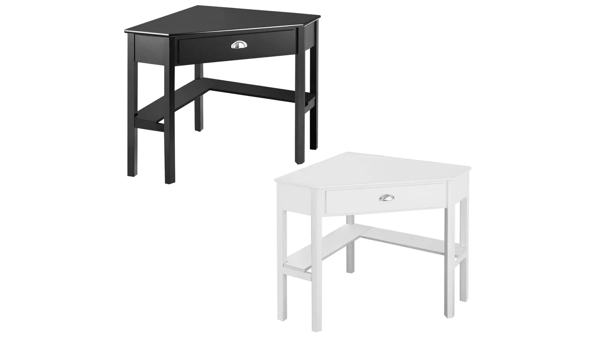 Corner Computer Desk Laptop Writing Table Wood Workstation - Primary Image