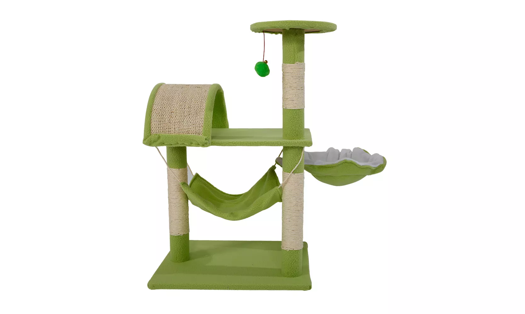 Cat Tree has Scratching Toy with a Ball Activity Centre Cat Tower - Second Medium