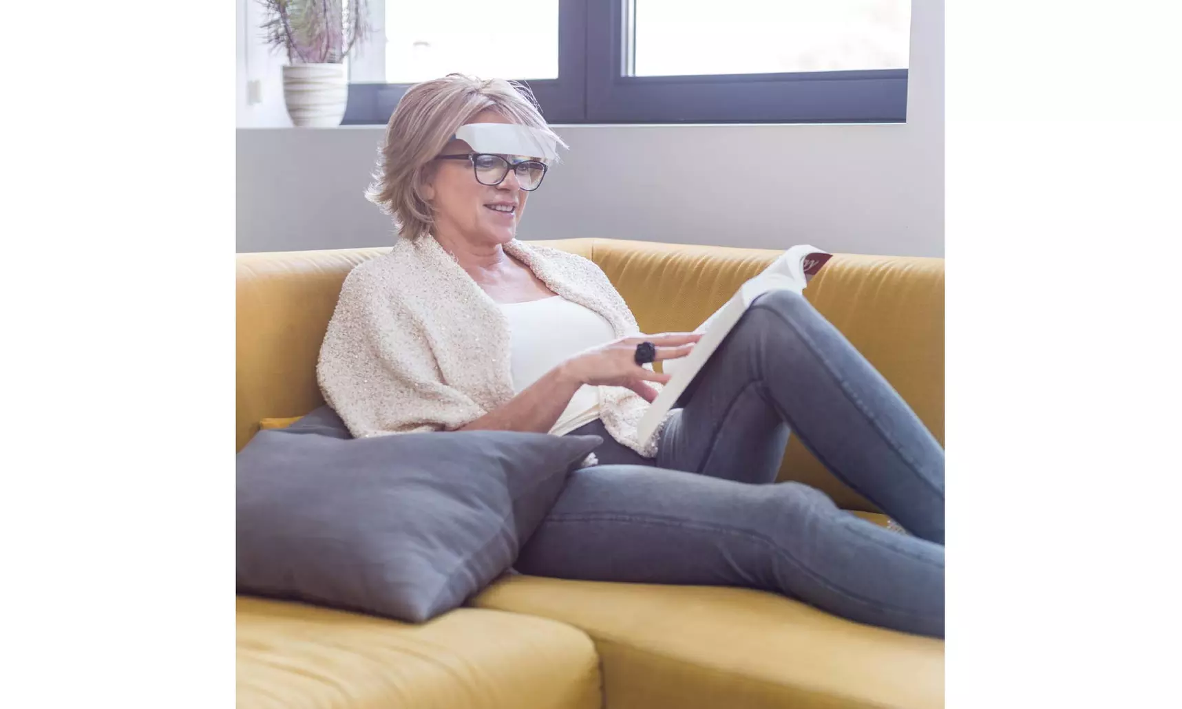 Ensnovo Luminette 2 - World's first Light Therapy Glasses Improve Sleep schedule - Primary Image