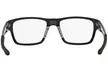 Oakley Splinter Men / Women Eyeglasses Rectangular OX8077-04 52 Black ink / Demo - Second Medium